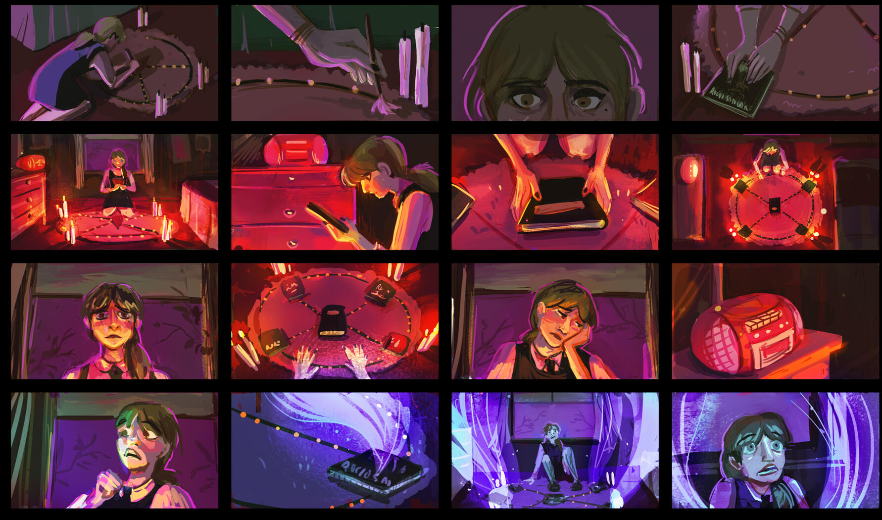 Color Script &amp; Storyboard